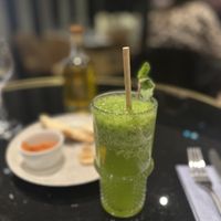 Libanese lemonade💚  at Le Phenicia in Antibes