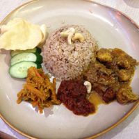 Signature nasi lemak at BMS Organics - Mid Valley City in Kuala Lumpur