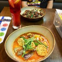 laksa at BMS Organics - Mid Valley City in Kuala Lumpur