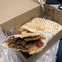 Döner Roll Menu - 220 TL  at Yasam Vegan Kafe in Izmir