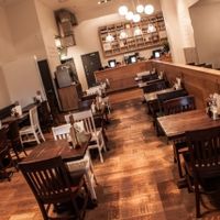 Interior at Handmade Burger Co in Sheffield