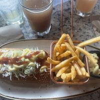 Hot dog  at La Esquina Vegana in Heredia