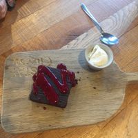 Vegan brownie  at The Stable - Kew Bridge in West London