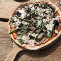 Hazelnutty vegan pizza  at The Stable - Kew Bridge in West London