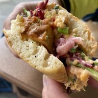 Chickpea Zataar with added tofu  at Homegrown - Queen Anne in Seattle