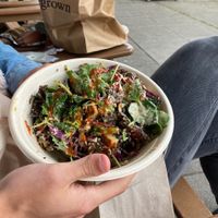 Spiced Braised Tofu Salad  at Homegrown - Queen Anne in Seattle