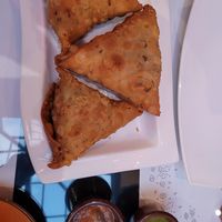 Samosas at Namaste India in Cuenca