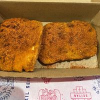 Two Piece Fillet Nashville Hot at Temple of Seitan - Hackney in East London