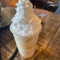 Lotus milkshake  at Temple of Seitan - Hackney in East London