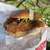 Temple Burger  at Temple of Seitan - Hackney in East London