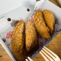 Garlic Parmesan wings  at Temple of Seitan - Hackney in East London