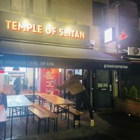   at Temple of Seitan - Hackney in East London