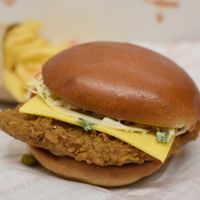 spicy chicken  at Temple of Seitan - Hackney in East London