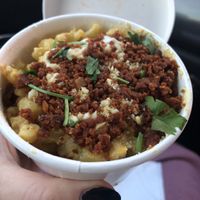 The best mac n cheese!  at Temple of Seitan - Hackney in East London