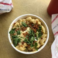 mac and cheese at Temple of Seitan - Hackney in East London