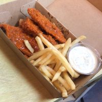 Buffalo wings  at Temple of Seitan - Hackney in East London