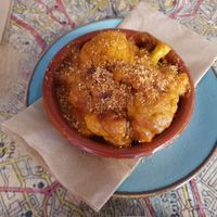 Cauliflower cheese at The Canteen Bar in Bristol
