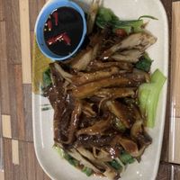 Duck with brown sauce   at Jai Mai Jumjay in Chiang Mai