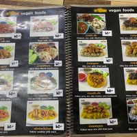 part of menu  at Jai Mai Jumjay in Chiang Mai