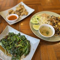 My feast   at Jai Mai Jumjay in Chiang Mai