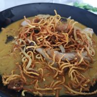 Khao soi at Jai Mai Jumjay in Chiang Mai
