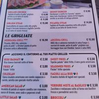 Menù 📃 at America Graffiti in Pordenone