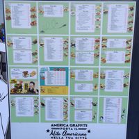 Sign at America Graffiti in Pordenone