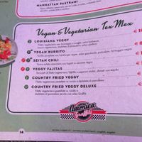 Menu2 at America Graffiti in Pordenone