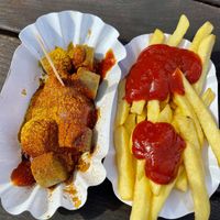   at Curry at the Wall - Food Stand in Berlin