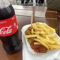   at Curry at the Wall - Food Stand in Berlin