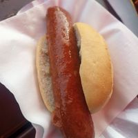 Bratwurst at Curry at the Wall - Food Stand in Berlin