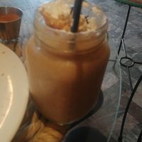 Frappe moka at Cinnamon Veggie in Cuernavaca