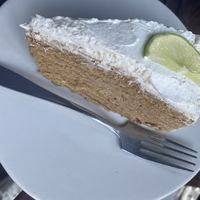 Pie de limón  at Cinnamon Veggie in Cuernavaca