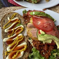   at Cinnamon Veggie in Cuernavaca