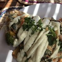 Omelette  at Cinnamon Veggie in Cuernavaca