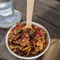 Grains and nuts salad at Chesters by the River in Skelwith Bridge