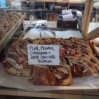 Sweet focaccia at Chesters by the River in Skelwith Bridge