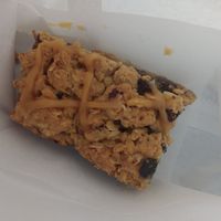 Salted caramel & date slice at Chesters by the River in Skelwith Bridge