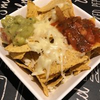 Nachos with vegan cheese at La Rambla  in Paisley