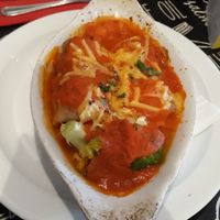 Vegan main dishes available at La Rambla  in Paisley