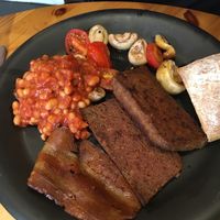 Delicious breakfast at Soy Division in Glasgow