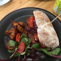 Best fakey bacon!!!  at Soy Division in Glasgow