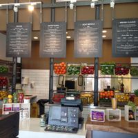 Inside Nekter Juice Bar at Nekter Juice Bar in Plano