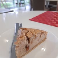 Almond cake at Casa do Jardim in Terceira