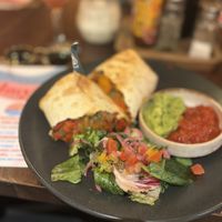 Vegan burrito - April ‘25  at Las Iguanas in Newport