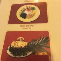 English menu available at Viet An in Ho Chi Minh City