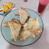 Sandwich at Frambuesa Pastelería Vegan in Bogota