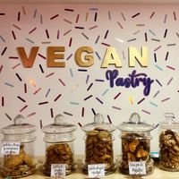 Like a kid in a candy store. Vegan meringues, cookies and chocolate   at Frambuesa Pastelería Vegan in Bogota