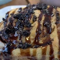 Oreo roll at Frambuesa Pastelería Vegan in Bogota