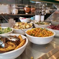 some salads at Pinkmans in Bristol